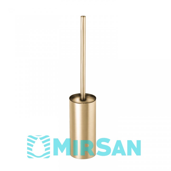 Йоржик для унітазу підлоговий VBI ROUND BRUSH GOLD