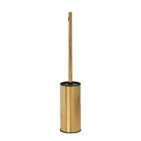 Йоржик для унітазу підлоговий VBI ROUND GOLD