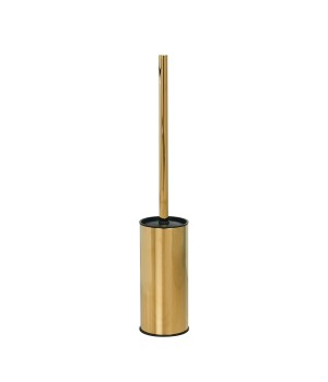 Йоржик для унітазу підлоговий VBI ROUND GOLD