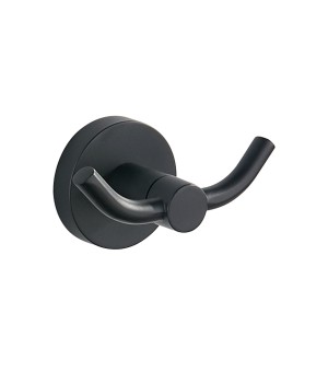 Гачок для рушників VBI VENUS BLACK подвійний