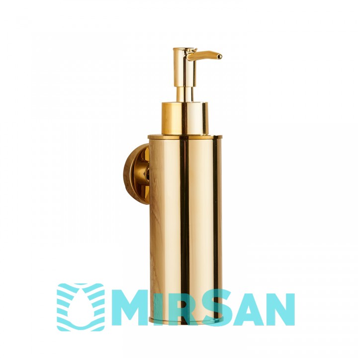 Дозатор для рідкого мила VBI ROUND GOLD
