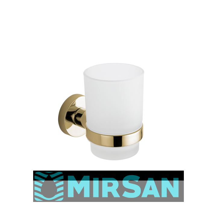 Стакан для зубних щіток VBI URANUS GOLD