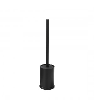 Йоржик для унітазу VBI ROUND S BLACK
