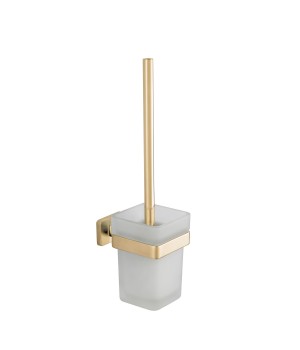 Йоржик для унітазу VBI MARS BRUSHED GOLD