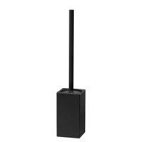 Йоржик для унітазу підлоговий VBI QUADRO BLACK