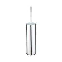 Йоржик для унітазу підлоговий VBI ROUND M CHROME