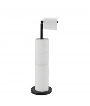 Стійка для туалетного паперу VBI ROUND BLACK