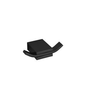 Гачок для рушників VBI NEPTUNE BLACK подвійний