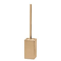 Йоржик для унітазу підлоговий VBI QUADRO BRUSH GOLD