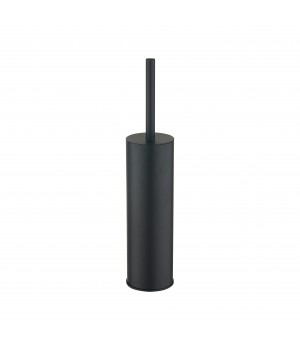 Йоржик для унітазу підлоговий VBI ROUND M BLACK