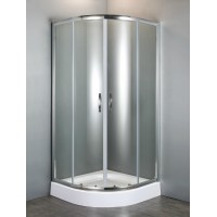 Напівкругла душова кабіна з піддоном Volle Fiesta 10-22-157