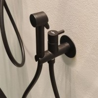 Комплект гігієнічного душа Webert EL870303 PVC NERO OPACO