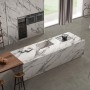 Плитка Almera Ceramica керамограніт SGVB12279P100M STATUARIO SOUL LAPP (1 сорт) Marietta білий Китай 552787